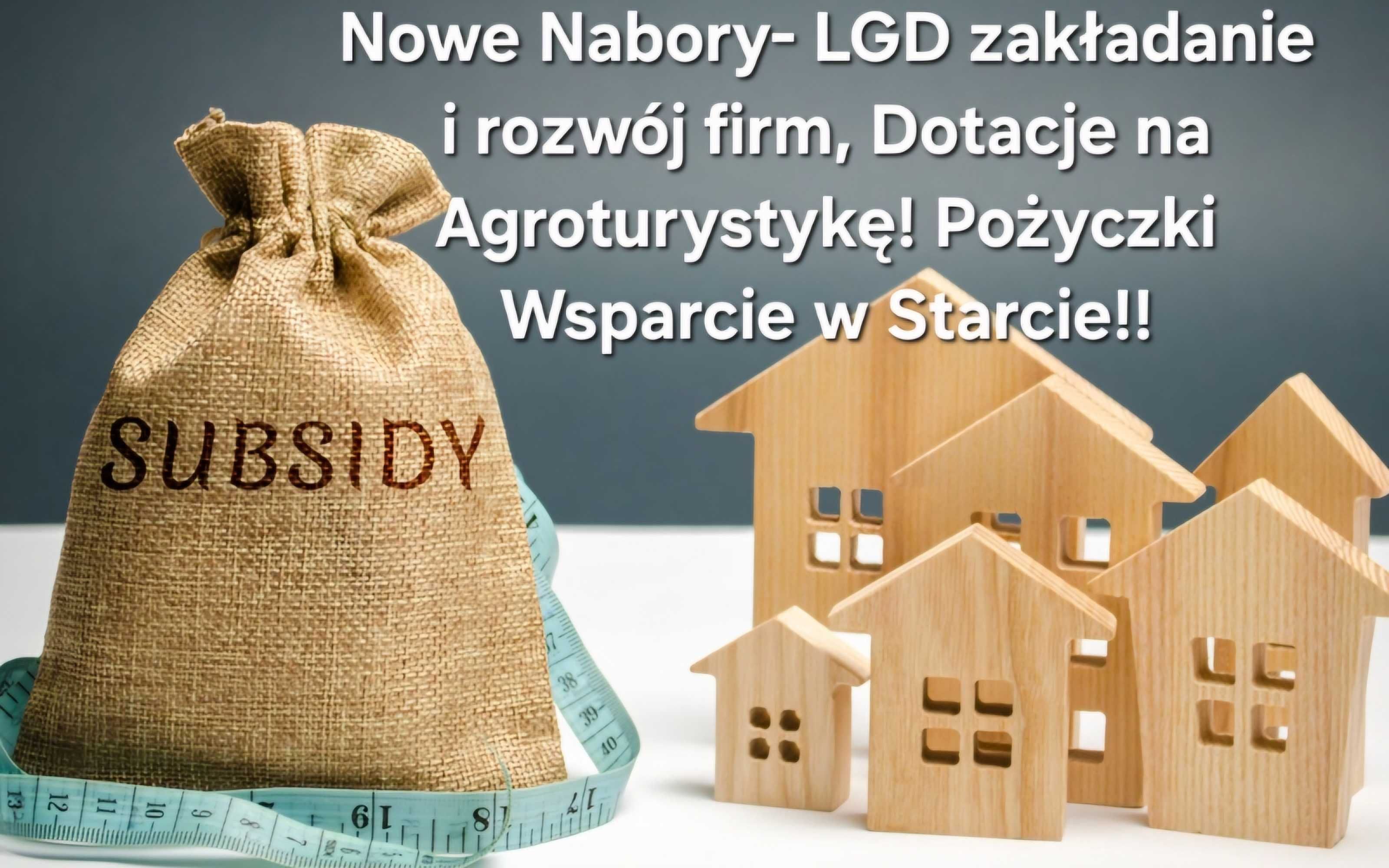 Dotacje LGD Agroturystyka Biznes Plan Wnioski PUP Wniosek pożyczki BGK