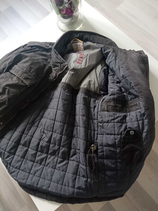 Camel Active zimowa męska kurtka brązowa r XL (50)