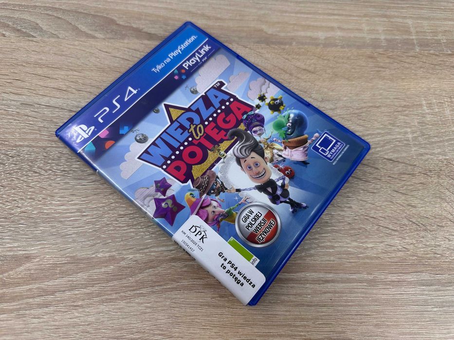 Wiedza to Potęga PlayStation 4 (PS4) pudełkowa