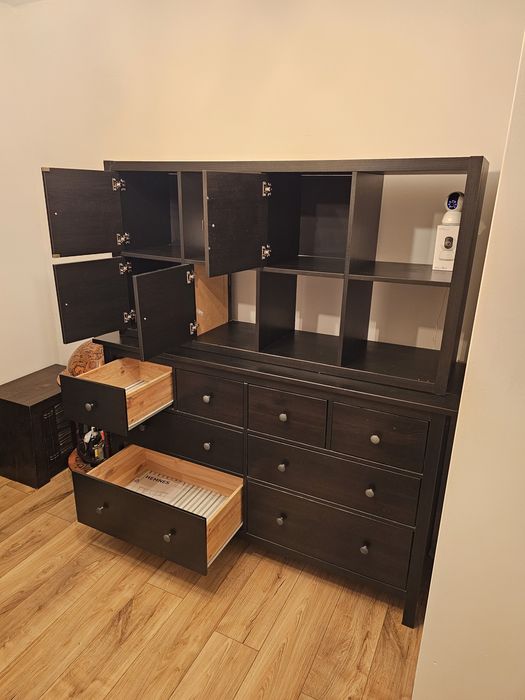Komoda drewniana IKEA HEMNES 8 szuflad 160x96