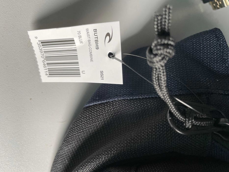 Nerka saszetka Ripcurl czarno-niebieska nowa z metkami