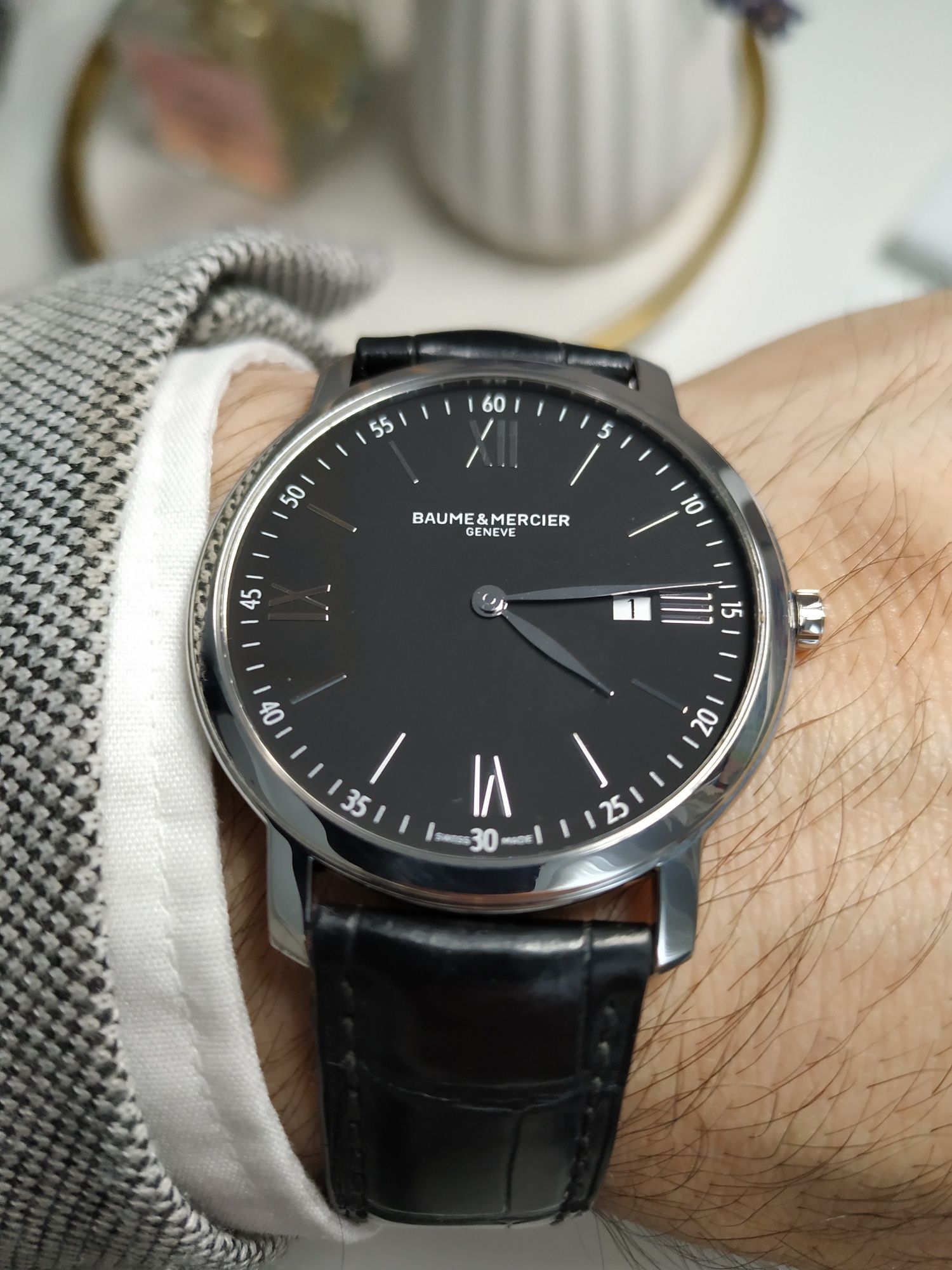 Oryginalny szwajcarski zegarek Baume & Mercier Classima- jak nowy!