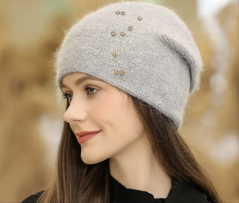 Жіночі теплі шапки шапка женская