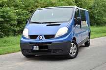 Renault Trafic L2H1 LONG Zarejestrowany Klima El. Szyby 6 OSÓB Brygadówka
