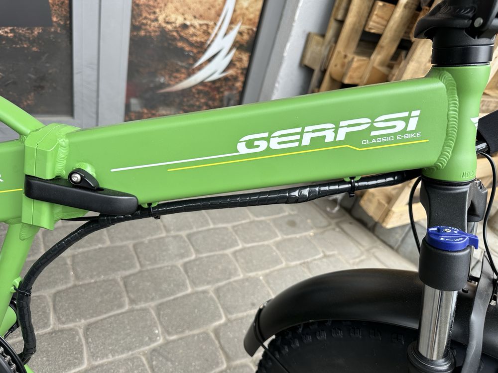 Rower elektr. GERPSI DZ2002, silnik 250W, bateria 48V 16Ah, koła 20”