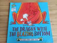 Książka dla dzieci Dragon with the blazing Bottom po angielsku