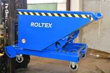 Promocja !! Pojemnik metalowy / Koleba / Kontener samowyładowczy 900L