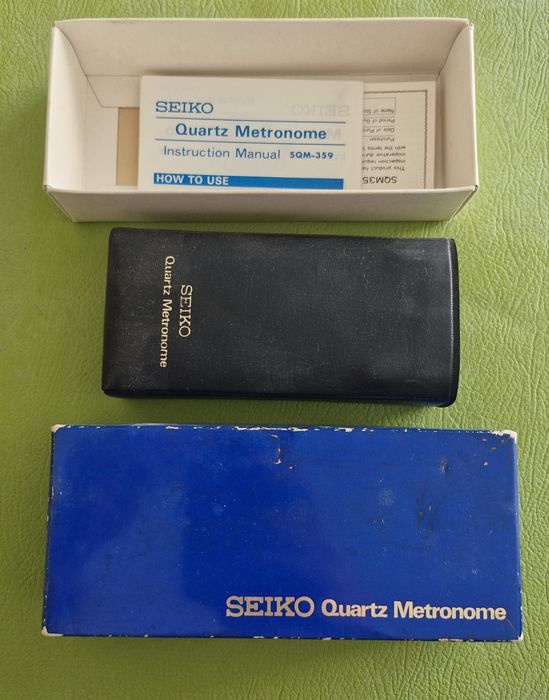 Metrónomo de Quartzo Seiko SQM-359