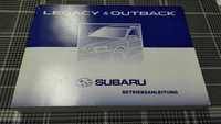 Subaru Legacy Outback Instrukcja Ksiazka 2004