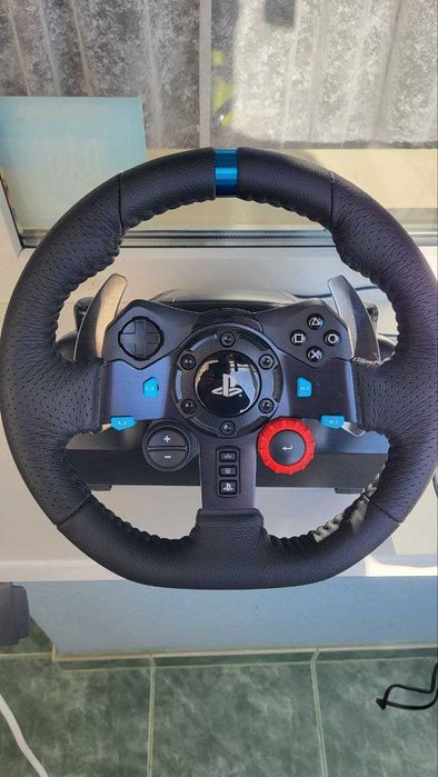 Ігрове Кермо Logitech G29 Racing for PS4/PS5 та PC (чорний) + гарантія