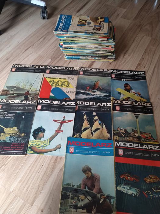 Samoloty statki do skladania stare prl unikaty