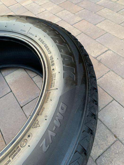 Зимові шини(резина) 225/65 R17 “Bridgestone” Blizzak DM-V2 - 2шт.