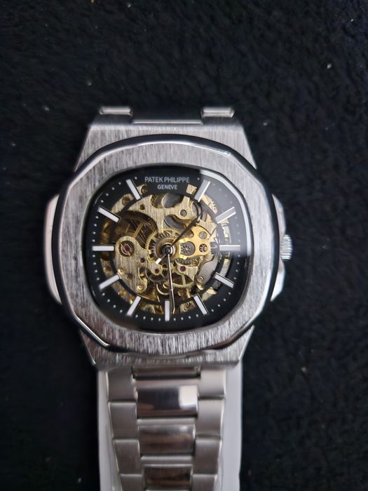 Zegarek AUTOMAT Patek silver