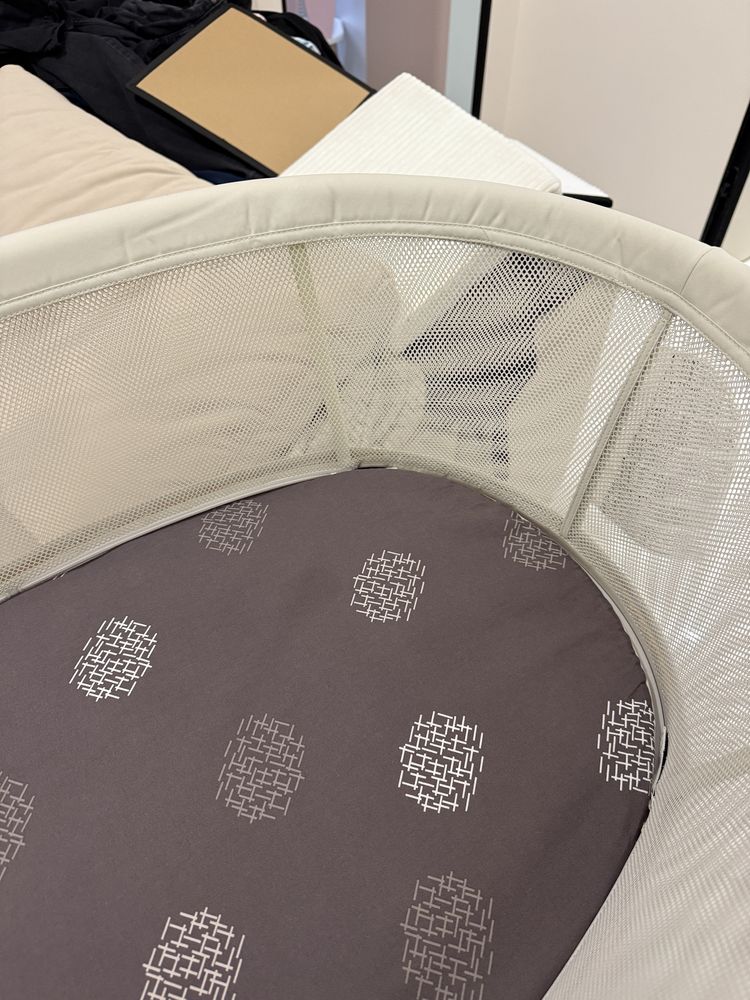 Укачивающая детская кроватка колиска, ліжко, манеж mamaroo 4moms