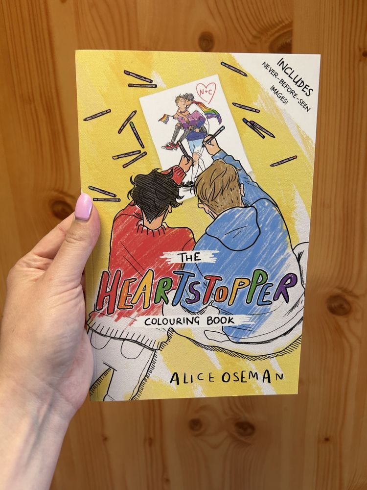 OUTLET The Heartstopper Colouring Book. Alice Oseman
