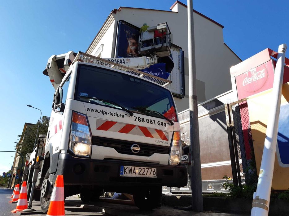 WYNAJEM Podnośnik koszowy 22m 30m - KRAKÓW