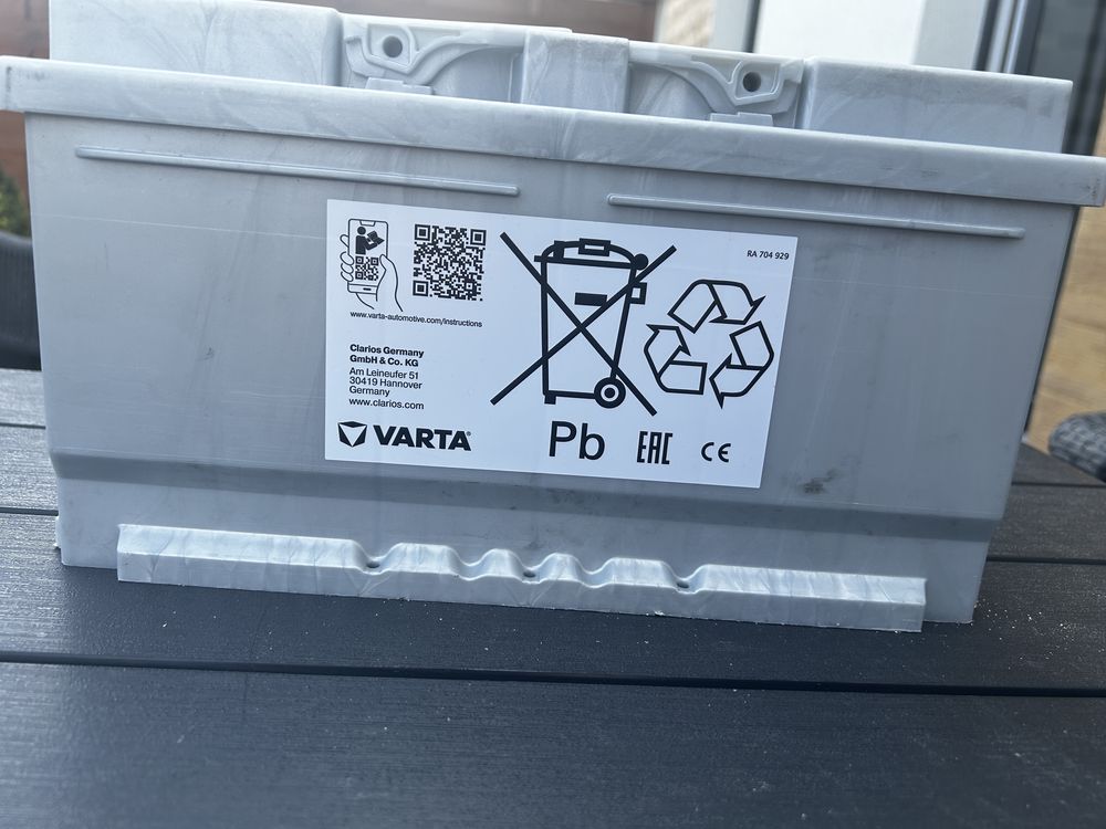 Sprzedam akumulator Varta E46 75Ah Dynamic EFB – jak nowy!