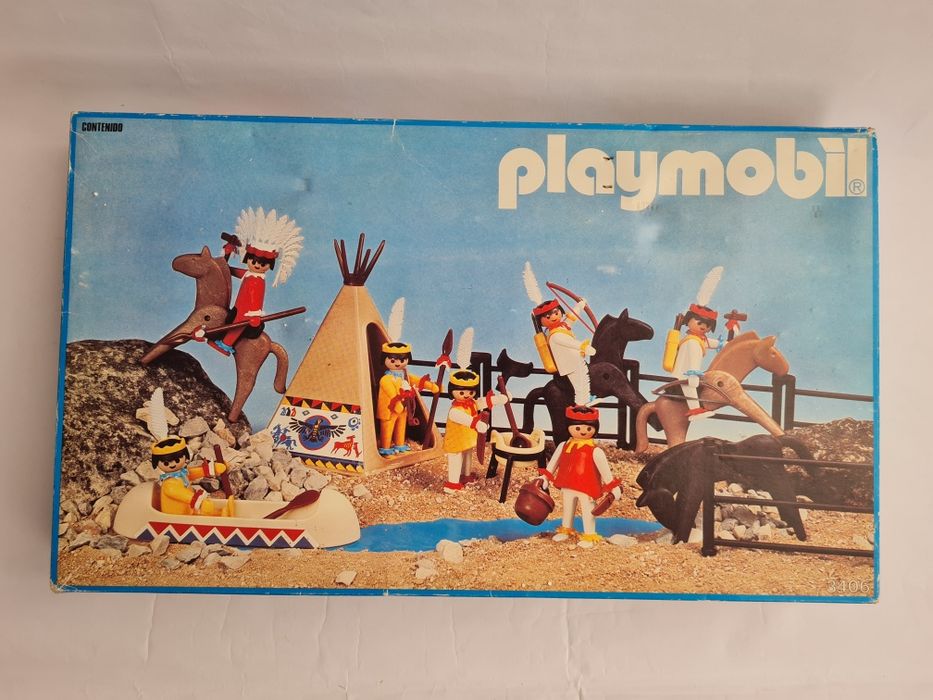 Playmobil vintage Indios ref. 3406