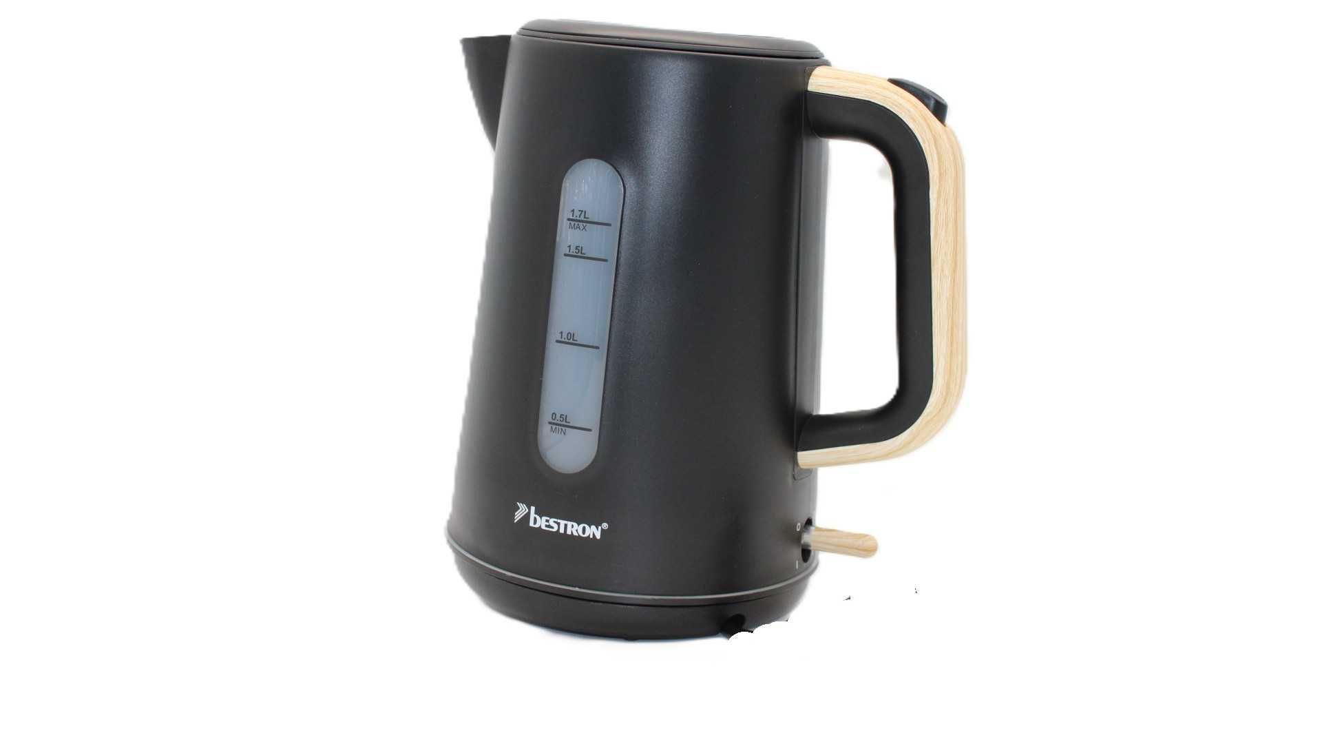 Czajnik elektryczny Bestron 2200W Black&Wood