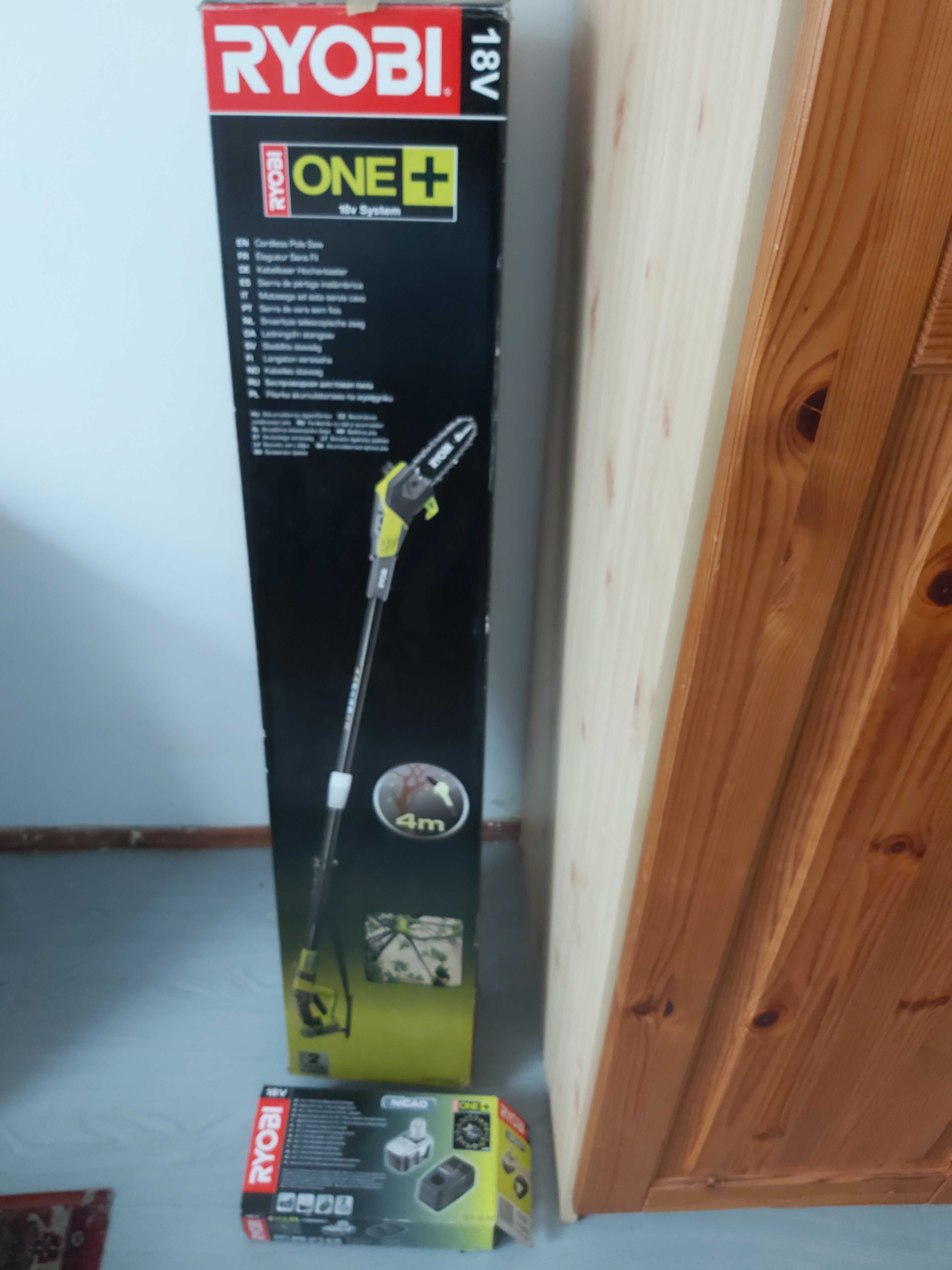 Ryobi Pilarka na wysięgniku 18 V z prowadnicą OPP1820 z baterią