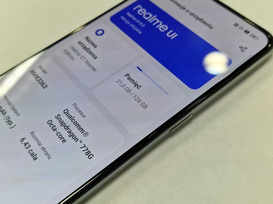 Realme GT Master Edition Dual SIM/ 6GB/ 128GB/ Grade A-/ Grey