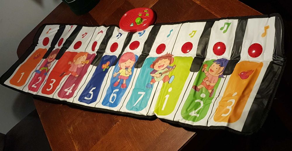 Mata grająca (pianino) dla dzieci - do nauki i zabawy