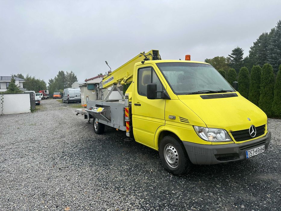 Mercedes Sprinter 311 podnośnik koszowy 21m Denka Lift DL21 UDT zwyżka