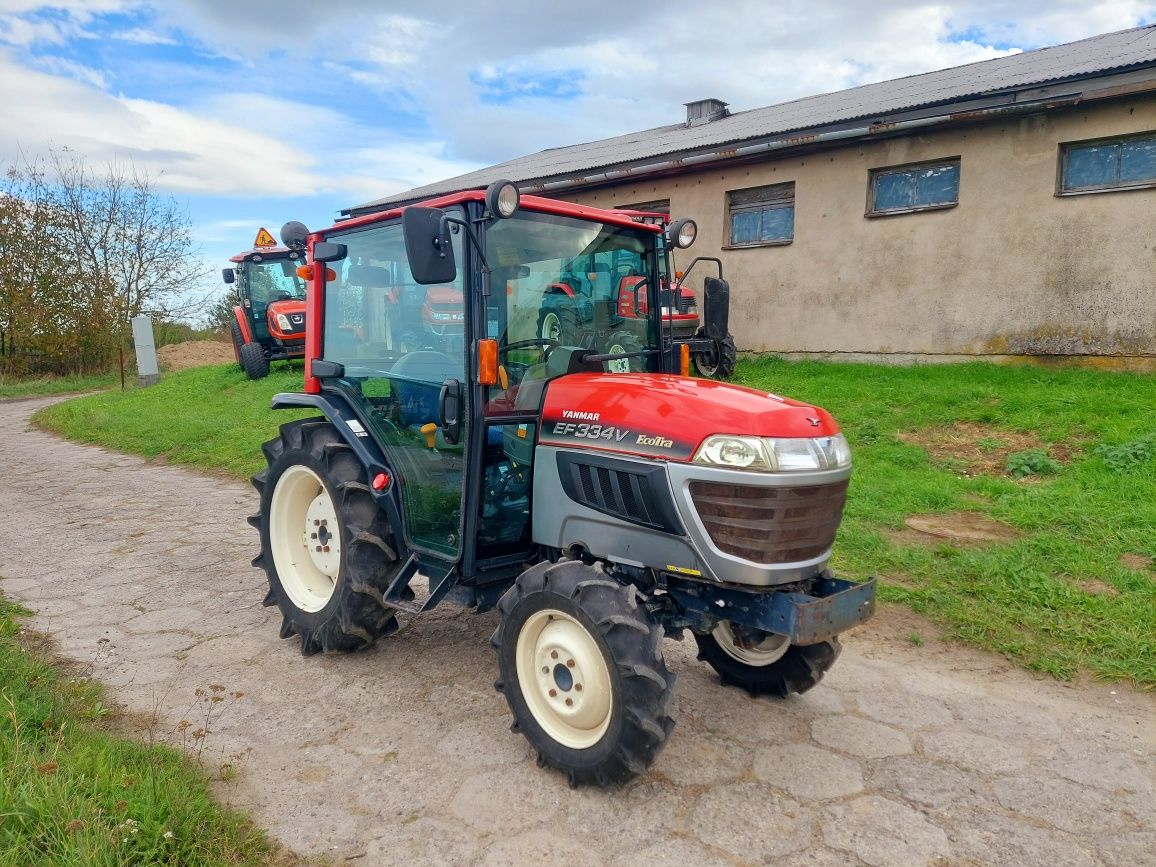 Traktorek traktor 4x4 gwarancja  Yanmar EF334V Zarejstrowanyi kabina
