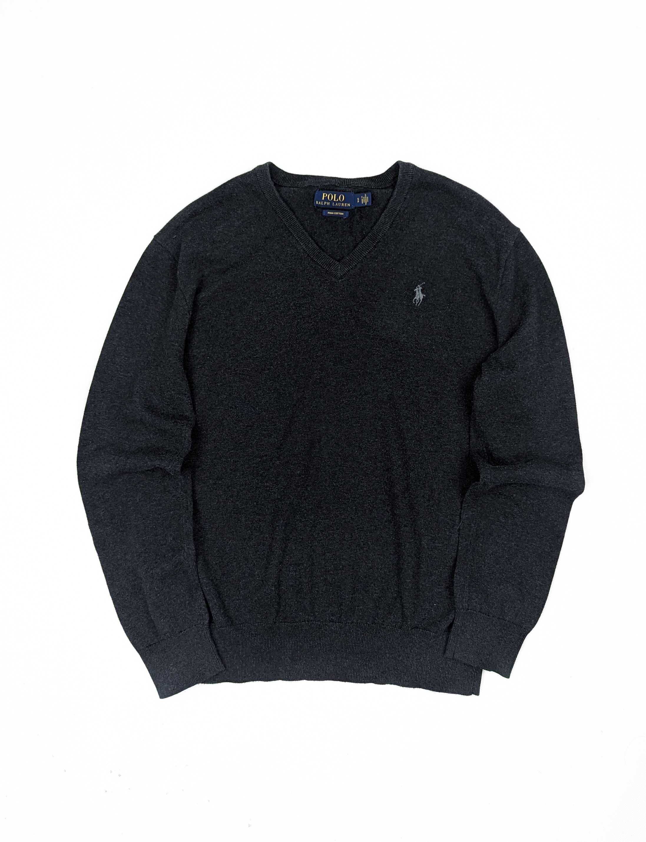 Polo Ralph Lauren szary sweter S logo