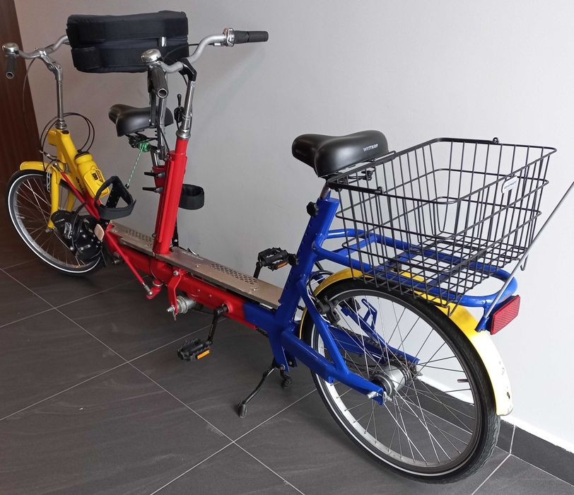 Draisin Lotse rower tandem rehabilitacyjny 24"