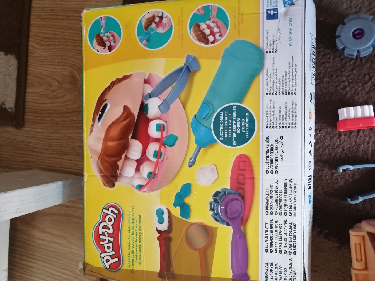 Play-doh dentysta zabawka