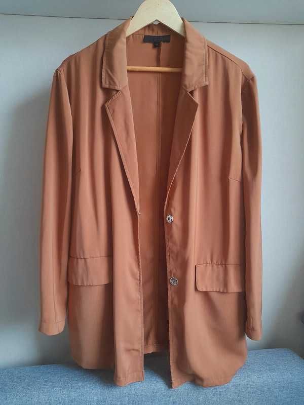 Karmelowa marynarka oversize JULIE roz. L
