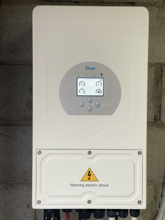 Мережева Станція! Сонячні Панелі Longi Solar/Trina! Інвертори Deye!