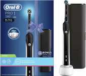 Nowa Szczoteczka Elektryczna do Zębów Oral-B PRO 1 750 Czarna