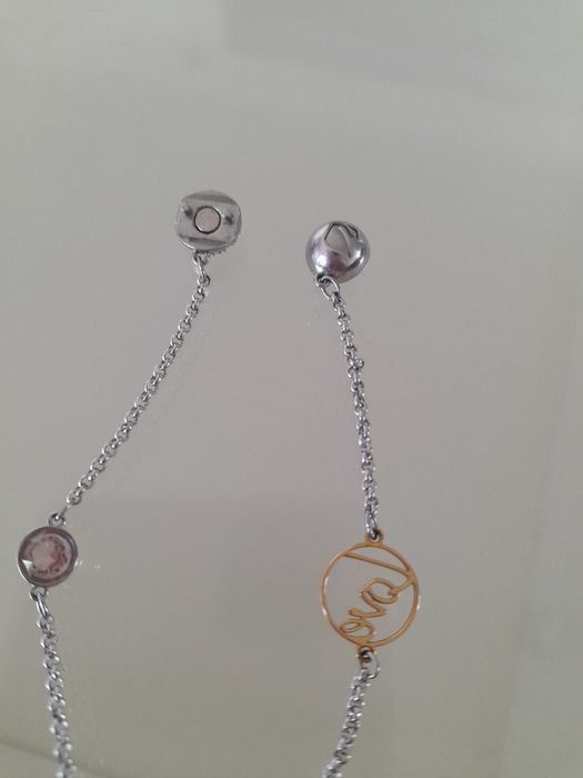 Bransoletka Swarovski, stal, 17 cm, kolekcja Remix