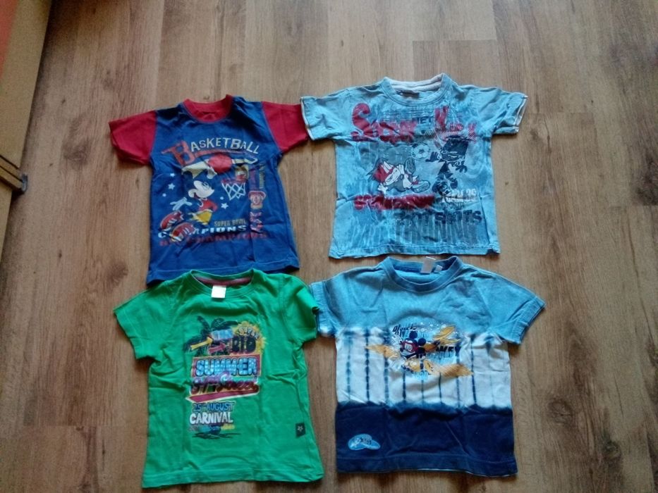 Paczka ubranek dla chłopca 13 szt. 98/104