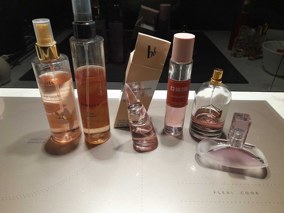 Perfumy damskie zestaw 6: Bruno Banani, Oriflame, Calvin Klein