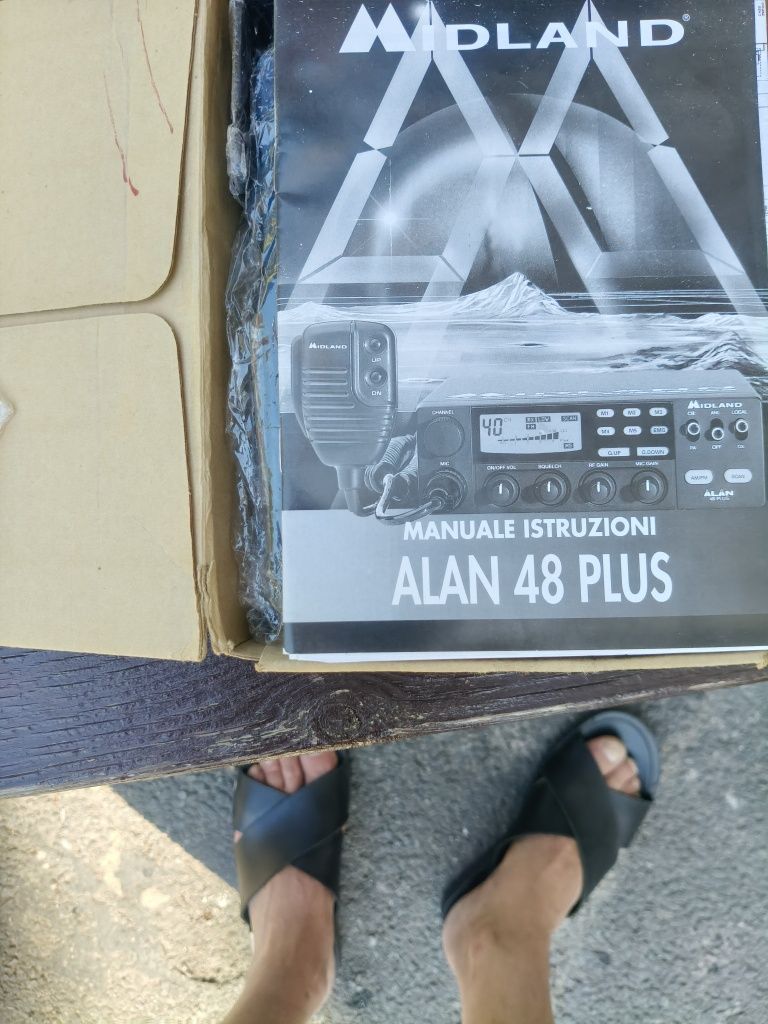 Радиостанция  Midland alan 48 plus