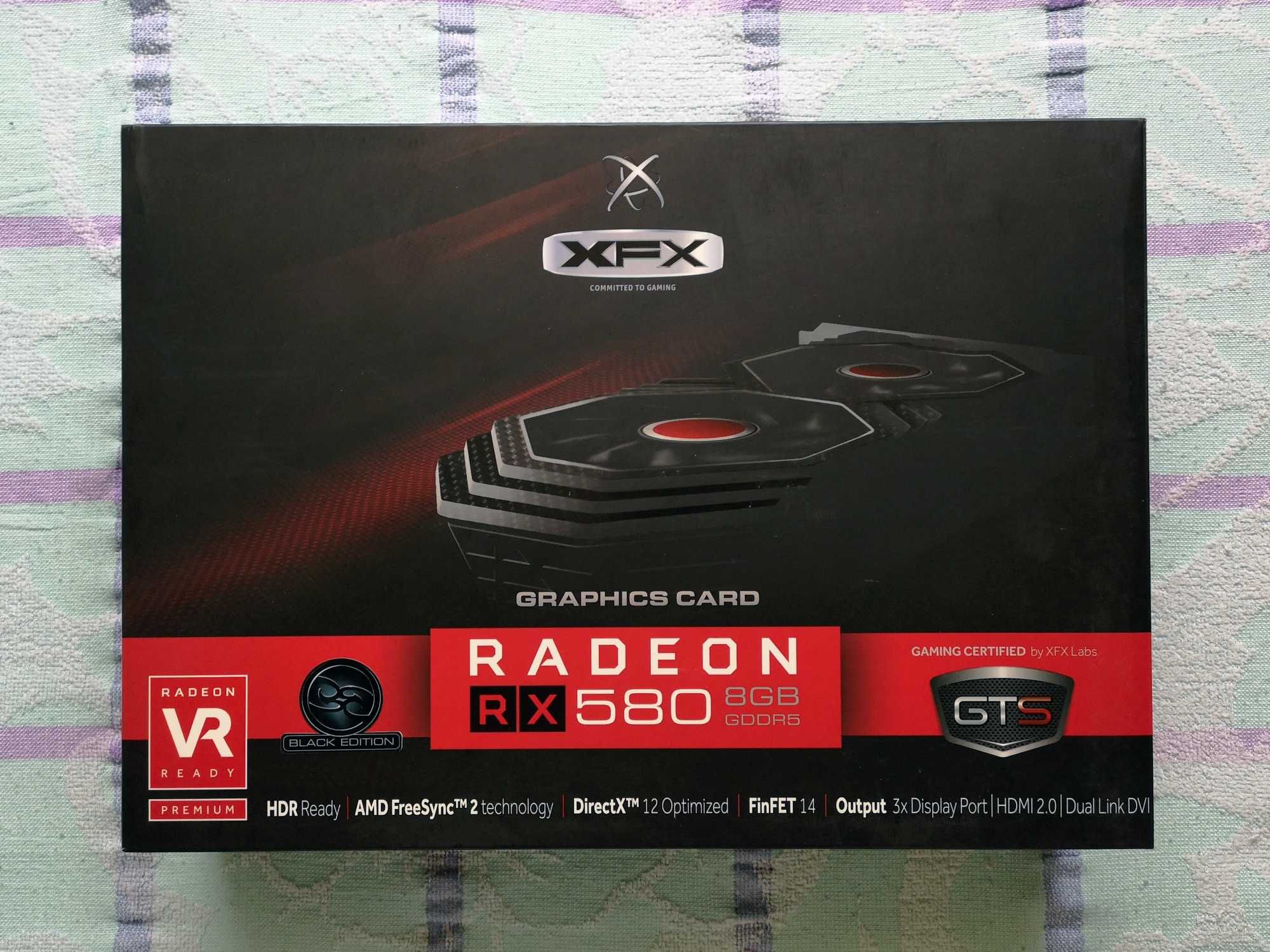 Відеокарта  XFX Radeon RX 580 GTS XXX Edition (RX-580P8DFD6)