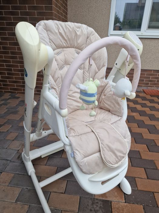 Стільчик для годування  + гойдалка Mioobaby Jazz