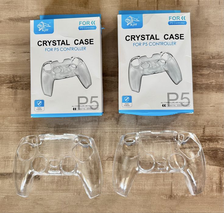 CRYSTAL CASE P5 etui na pada PS5 nakładka ochronna transparentna 2szt