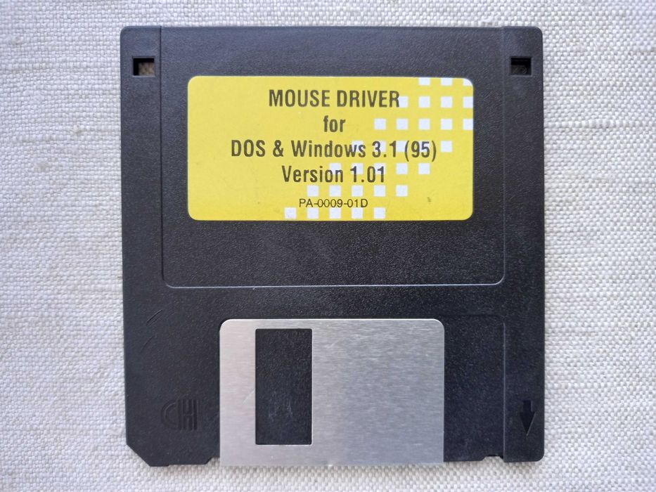 Dyskietka Mouse driver DOS & Windows 3.1(95)