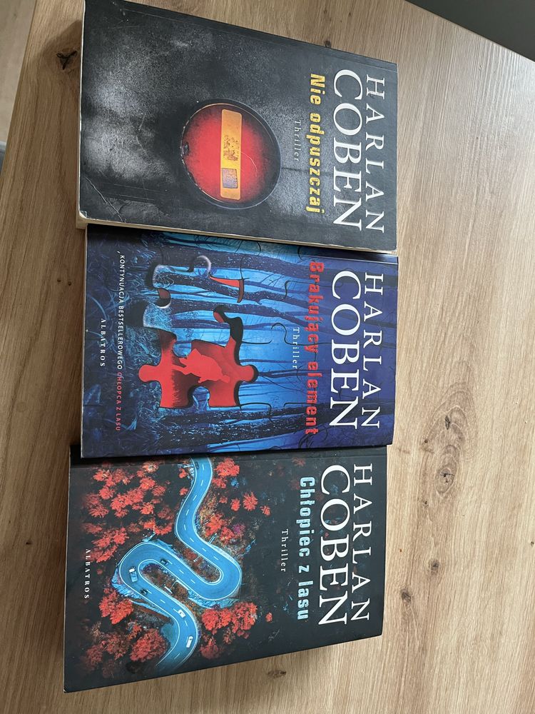 3x Harlan Coben chłopiec z lasu . Brakujacy element