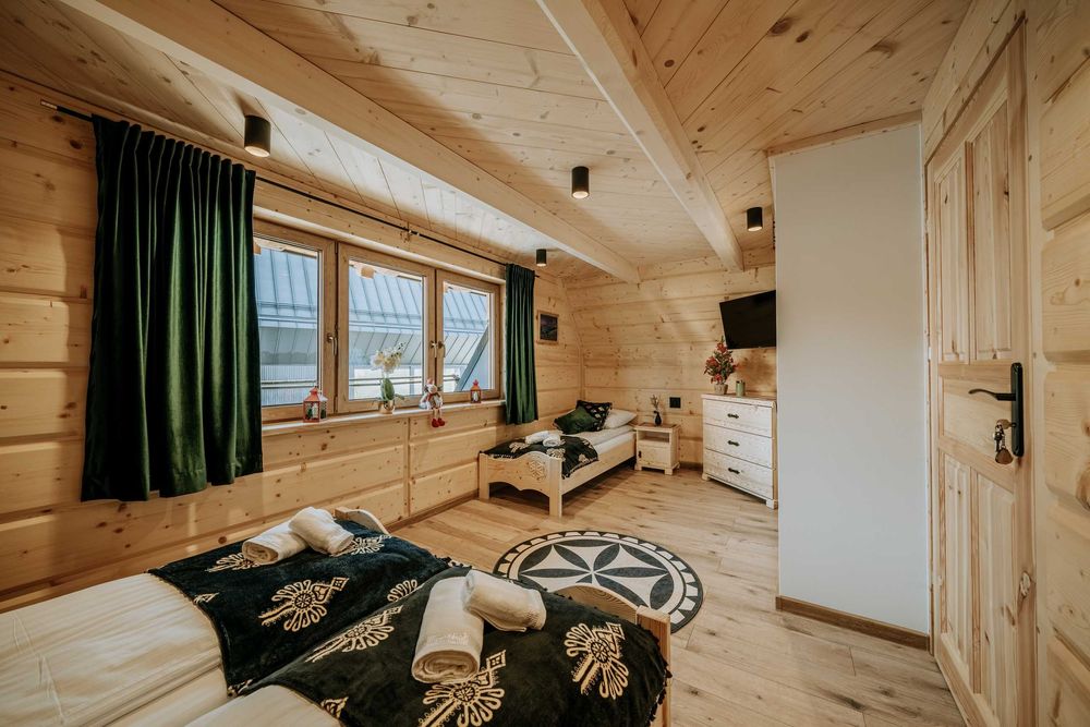 Domek z Jacuzzi / Sauna / Ogród / Grill / Widok / 10 osób! SYLWESTER