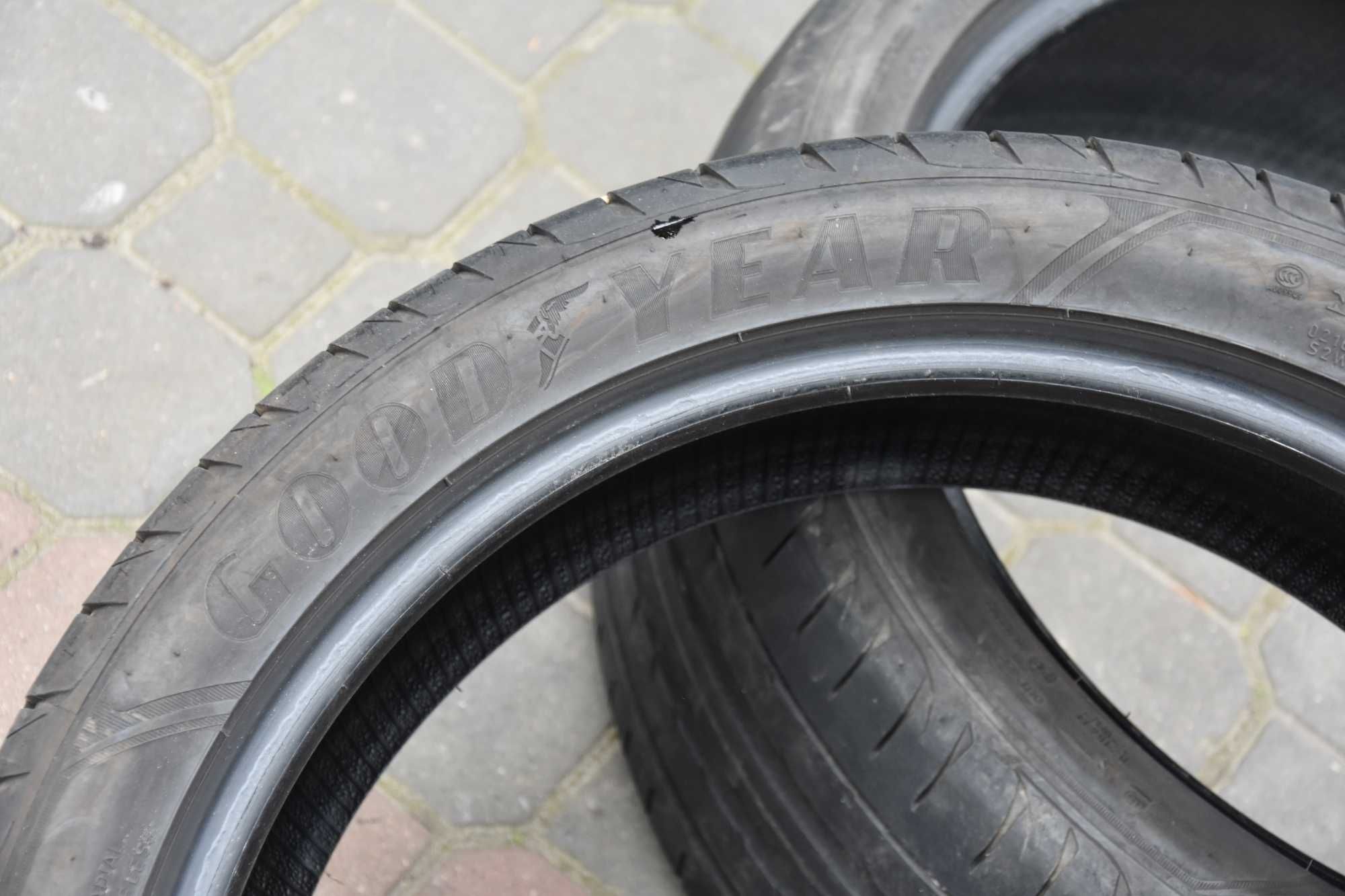 Para opon letnich 2szt opony GOOD YEAR EAGLE F1 255/40R20 101Y 19rok