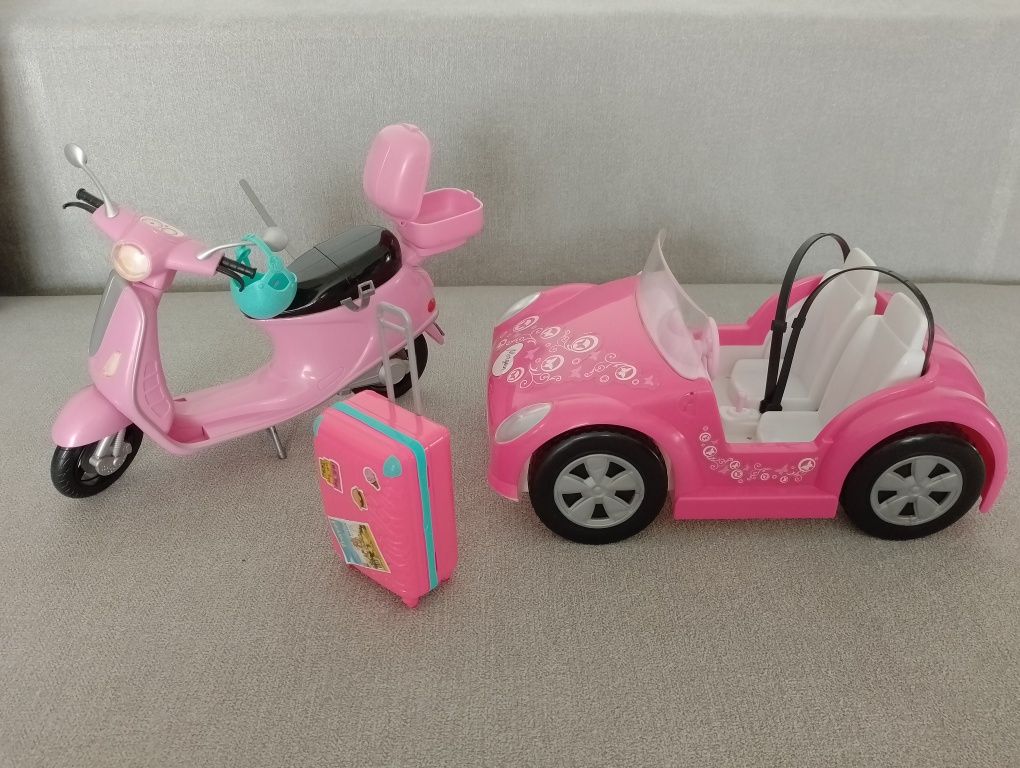 Barbie - mebelki - akcesoria + gratis