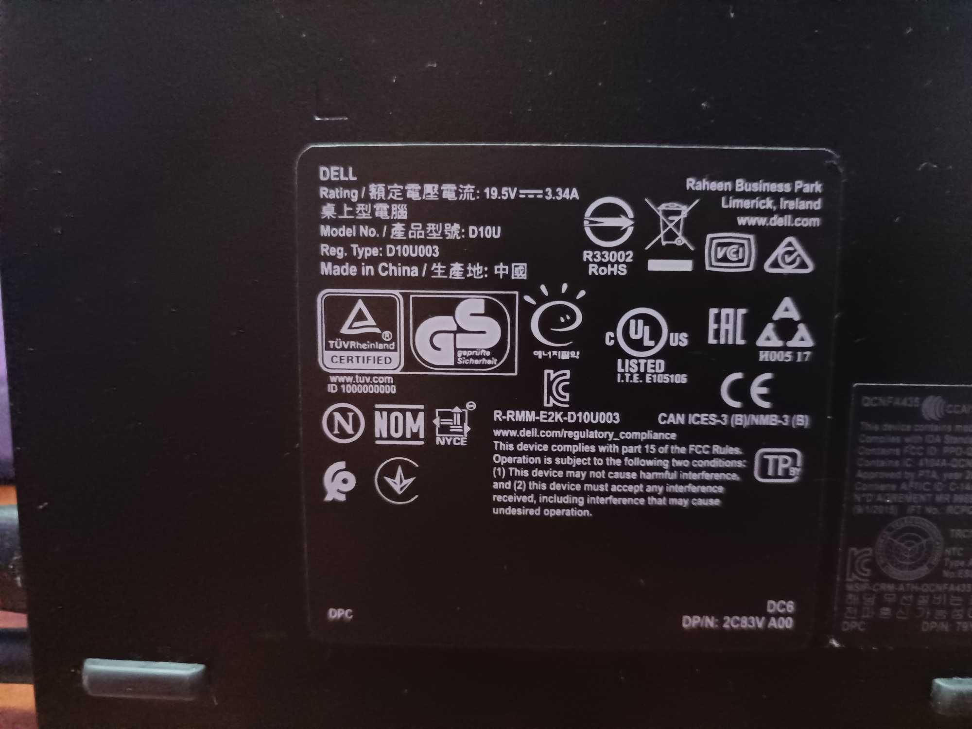 Dell OptiPlex 3070 Micro i5-9gen ram 32GB 240GB SSD m2 Win 11 Pro