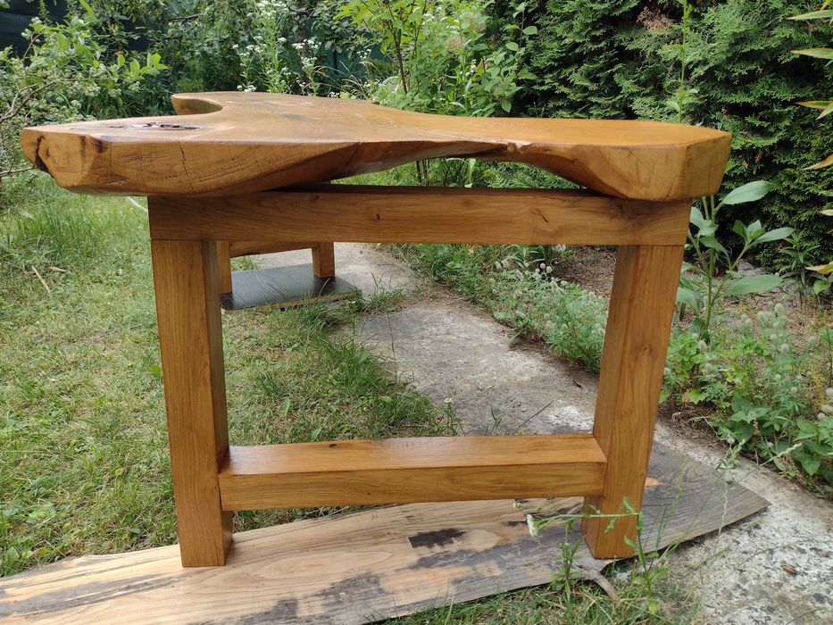 Stół dębowy, monolit, stolik kawowy,