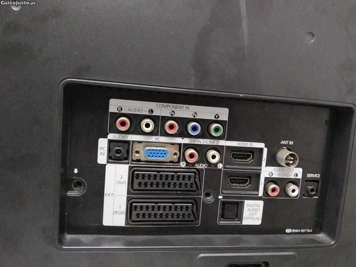 Tv Lcd samsung 37", para reparar ou peças