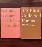 Livros - T. S. Eliot e Seamus Heaney (Faber & Faber)